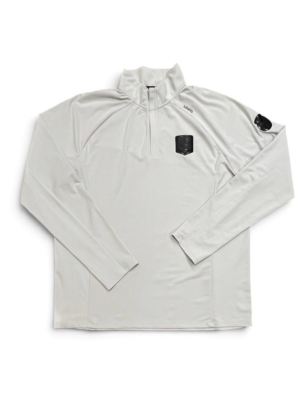 UNRL Minnesota National Guard Light Grey 1/4 Zip Pullover